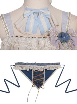 Sparrows In The Mirror Series JSK Type I Light Blue Retro Pastoral Style Sweet Lolita Sling Dress 16 Sparrows In The Mirror Series JSK Type I Light Blue Retro Pastoral Style Sweet Lolita Sling Dress -MIMY Lolita Shop 7 500x672 243