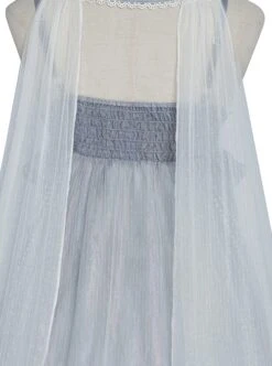 Little Mermaid Series Pearl Chain Decorated Lace Fairy Elegant Classic Lolita Sleeveless Dress -MIMY Lolita Shop 7 500x672 274