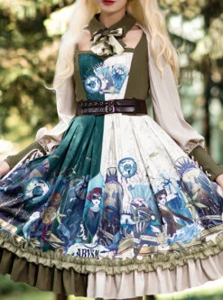 Abyss Series OP Classic Lolita Long Sleeve Dress -MIMY Lolita Shop 7 500x672 292