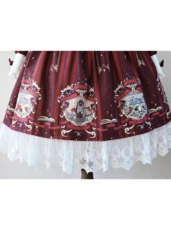 Magic Tea Party Bedtime Book Series OP Classic Lolita Long Sleeve Dress -MIMY Lolita Shop 7 500x672 352