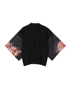 Japanese Girl Spring Summer Print Classic Lolita Sleeveless Dress Shirt Coat Suit -MIMY Lolita Shop 7 500x672 355