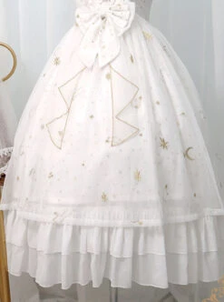 *The Night Of Stars And Moon* JSK High Waist Gradient Classic Lolita Sleeveless Starry Sky Dress -MIMY Lolita Shop 7 500x672 356