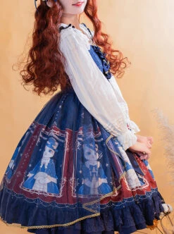 Earl Cat Lady Series JSK Bowknot Classic Lolita Sling Dress -MIMY Lolita Shop 7 500x672 378