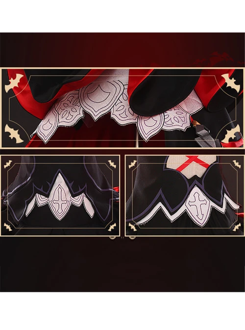 Honkai Impact 3 Delissa Gothic Dress Cosplay Set 5 Honkai Impact 3 Delissa Gothic Dress Cosplay Set - Image 3