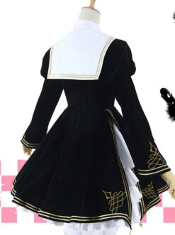 Cardcaptor Sakura Series OP Black Angel Gothic Lolita Long Sleeve Dress -MIMY Lolita Shop 7 500x672 83