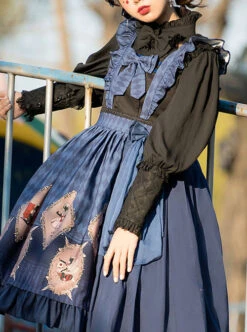 Ten Little Indians Series JSK Gothic Lolita Sling Dress -MIMY Lolita Shop 8 500x672 16