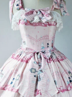 Magic Tea Party Wonderland Quartet Series JSK Sweet Lolita Sleeveless Dress -MIMY Lolita Shop 8 500x672 171