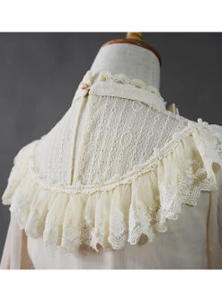 Retro Palace Slim Lace Long Style Classic Lolita Long Sleeve Dress -MIMY Lolita Shop 8 500x672 215