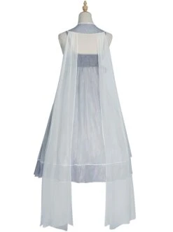 Little Mermaid Series Pearl Chain Decorated Lace Fairy Elegant Classic Lolita Sleeveless Dress -MIMY Lolita Shop 8 500x672 227