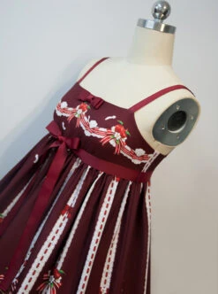 MIMY Lolita Shop 33 Small Apple Series JSK High Waist Classic Lolita Sling Dress