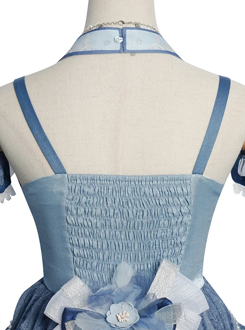 Phoenix Chirping Series JSK Chinese Style Classic Lolita Sling Dress 8 Phoenix Chirping Series JSK Chinese Style Classic Lolita Sling Dress - Image 6