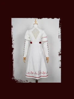 Scarlet Cross Series OP Long Style Blood Printing Halloween Nurse Gothic Lolita Long Sleeve Dress -MIMY Lolita Shop 8 500x672 30