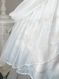 Swan Dream Series Noble White Blue Gradient Elegant Fairy Transparent Tulle Swan Lake Print Classic Lolita Sleeveless Dress 17 Swan Dream Series Noble White Blue Gradient Elegant Fairy Transparent Tulle Swan Lake Print Classic Lolita Sleeveless Dress -MIMY Lolita Shop 8 500x672 313
