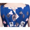Dark Blue Chiffon Poker Printing Classic Lolita Sling Dress 1 Dark Blue Chiffon Poker Printing Classic Lolita Sling Dress -MIMY Lolita Shop 8 500x672 323