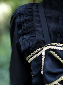 Black Bowknot Bind Straps Gothic Lolita Sling Dress -MIMY Lolita Shop 8 500x672 41