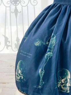 Retro Gothic Human-bone Lolita Sleeveless Dress -MIMY Lolita Shop 8 500x672 57