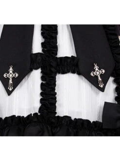 Dark Gold Hymn Series OP Gothic Lolita Long Sleeve Dress -MIMY Lolita Shop 8 500x672 89