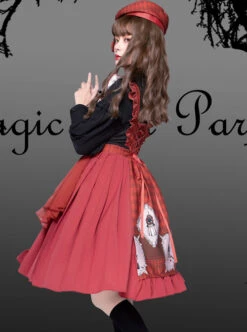 Ten Little Indians Series JSK Gothic Lolita Sling Dress -MIMY Lolita Shop 9 500x672 10