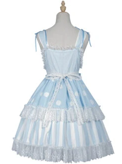 Bunny Series JSK Cute Chiffon Sweet Lolita Sling Dress -MIMY Lolita Shop 9 500x672 119