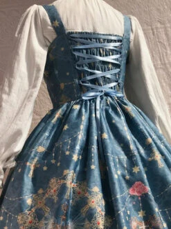 Peacock Cross Series JSK Classic Lolita Sling Dress -MIMY Lolita Shop 9 500x672 147