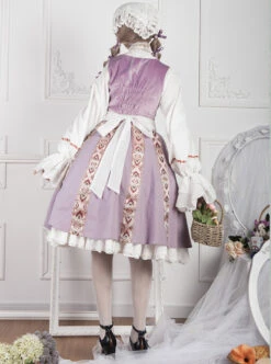 Anna Polka Series Embroidery Retro Classic Lolita Jumper Dress -MIMY Lolita Shop 9 500x672 174