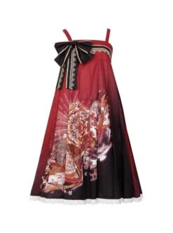 Japanese Girl Spring Summer Print Classic Lolita Sleeveless Dress Shirt Coat Suit -MIMY Lolita Shop 9 500x672 188