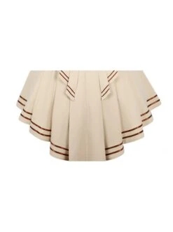 Libra Series OP British Style Solid Color Libra Graphic Printing Irregular Hem Design Classic Lolita Short Sleeve Dress Set -MIMY Lolita Shop 9 500x672 226