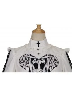 Devil Rabbit Series OP Autumn Winter Halloween Gothic Lolita Long Sleeve Dress With Detachable Plush Rabbit Ears Hat -MIMY Lolita Shop 9 500x672 44