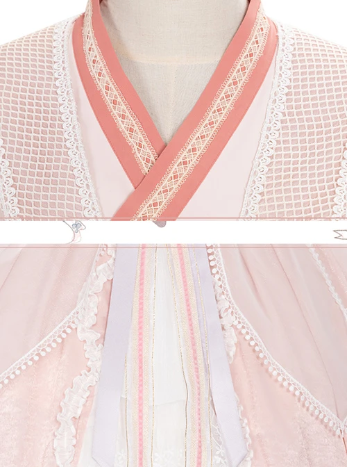 Cherry Blossom Festival Series OP Chinese Style Element Sweet Lolita Long Sleeve Dress 5 Cherry Blossom Festival Series OP Chinese Style Element Sweet Lolita Long Sleeve Dress - Image 3