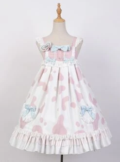 Small Milk Cow Series Lace High Waist Everyday Cute Spots Ruffle Sweet Lolita Sailor Collar Bunny Ears Shirt Sleeveless Dress Set 20 Small Milk Cow Series Lace High Waist Everyday Cute Spots Ruffle Sweet Lolita Sailor Collar Bunny Ears Shirt Sleeveless Dress Set -MIMY Lolita Shop 9 500x672 83