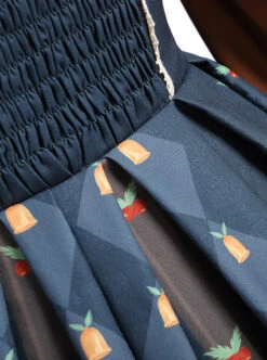 Distance Christmas Series JSK Open Front Cute Printing Retro Pastoral Style Sweet Lolita Sling Dress 24 Distance Christmas Series JSK Open Front Cute Printing Retro Pastoral Style Sweet Lolita Sling Dress -MIMY Lolita Shop 9 500x672 95